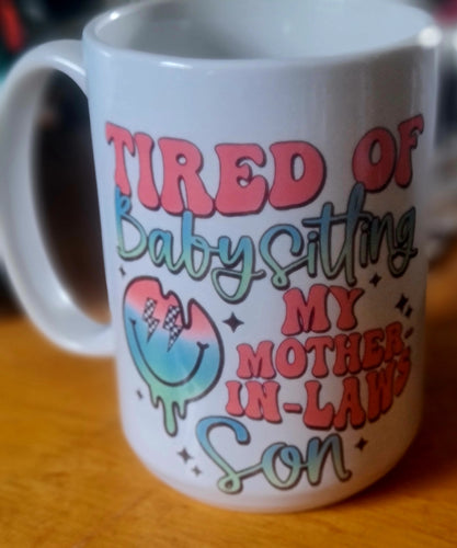 Babysitting coffee mug