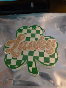 Clover car freshie